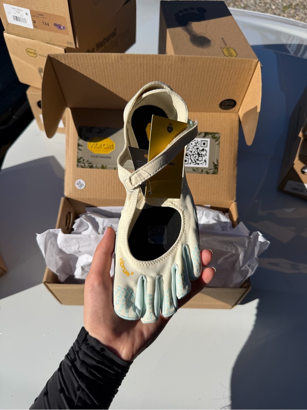 Vibram v soul FiveFingers Mary Jane - baby blue
